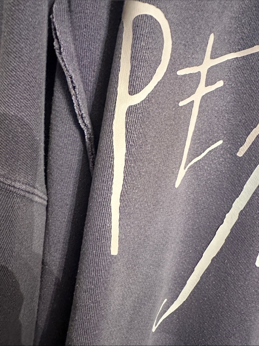 We the free , free people PEACE Junkie Lavender Camden  Sweatshirt - Picture 4 of 6